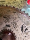Vtg Purple Amethyst Hobnail Pedestal Cake Stand 10  Across - Beauty 