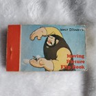 Vintage Walt Disney Flip Book Donald Duck Mickey Meets The Giant Beanstalk