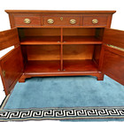 Mcm Authentic Reproduction By Craftique Federal Style Solid Mahogany Credenza