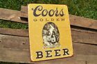 Coors Banquet Beer Tin Metal Sign - Golden  Colorado - Brewery - Light Lager
