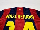 Javier Mascherano Barcelona Fc Signed Auto Nike Jersey Beckett Certified