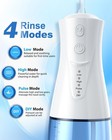 Electric Neti Pot Nasal Irrigation System     300ml Cordless Sinus Rinse Machin   