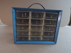 Vtg 15 Drawer Akro Mils Metal Part Storage Cabinet Organizer Usa  pls Read 