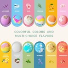Bath Bombs Gift Set  12pcs Handmade Bath Fizzies With Natural Sea Salt Cocoa   S