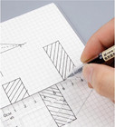 12 Pcs 0 35mm Black Gel Ink Pen Japanese Stationery Extra Fine Chinese Ballpoint