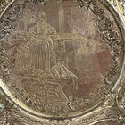 Silver Repouss   Silver Plated Charger Plate Derby S P Co Ornate Plate