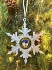 Fdny New York City  nyc  Nyfd Fire Department Rescue Coin Christmas Ornament