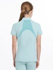 Lemieux Young Rider Mia Mesh Short Sleeve Base Layer - Aqua