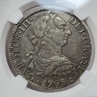 1783 Mo Mexico Silver 8 Reales Ngc Au El Cazador Shipwreck Strong Detail  m845
