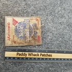 Vintage Pabst Blue Ribbon Beer Patch Stained Distressed