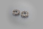 Sterling Silver Fake Nipple Rings Crown Adjustable Non Piercing 8mm