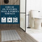Slipx Solutions Weighted Non-slip Bath   Shower Mat For Textured Surfaces