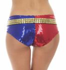 Dc Suicide Squad Harley Quinn Deluxe Sequins Halloween Cosplay Costume Accessory