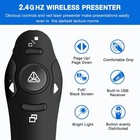 Presentation Clicker Wireless Presenter Remote Usb Control Powerpoint Ppt Click