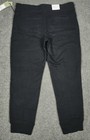 Men s Jogger Pants L 38x29 Fleece Black Slim Leg Goodfellow Knit Tapered Leg