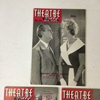 1959 Theatre World Magazine Lot Of 3 Classic Hollywood Artist American Edition