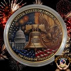 250th Anniversary United States Of America 1776-2026 Commemorative Coin Medal     