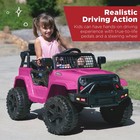  sky6743  12v Kids Ride-on Truck Car W  Parent Remote Control  Ssuspen  Hotpink