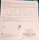 Dimora Silicone Foam Dressing With Border 7 In X 7-in  5 Count  Ref 102480  New