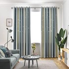Brushed Nickel Curtain Rod 1 Inch Adjustable 28 To 48 Inch Wrap Around Design