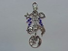 Fairy Angel Celestial Moon Sun Key Chain Purse Charm Bag Charm Junk Journal Fob