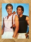 Don Johnson  1986  Miami Vice Poster Swedish Pop Magazine Okej Vintage Rare