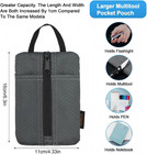 Edc Pocket Organizer Pouch 3 Layer Waterproof Tool Bag Adjustable Strap
