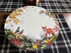 New-pottery Barn Fantastical Forest Stoneware Cake Plate stand