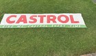 Vintage Castrol 9  Cloth Advertising Banner  give Me Castrol Every Time  1960s