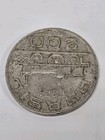1936 Brazil 200 Reis Uncertified Coin Train Design Circulated
