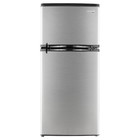 Rv Refrigerator Stainless Steel 4 4 Cubic Feet 12v 2 Door Fridge