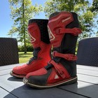 Youth Dirt Bike Boots Size Y5  Used Only One Season  One User