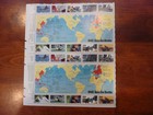 World War Ii 1941-1945 Us Mnh Vf Complete Set Of 5 Sheets Us Postage 100 Stamps