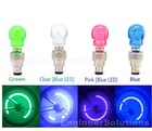 Valve Stem Led Cap For Bike Bicycle Car Motorcycle Wheel Tire Light Lamps Safety