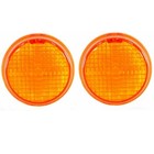 2 Pack 33401-mfr-305 Turn Signal Lens Fit Hon da 33401-mba-611 33401-mba-612 