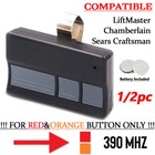 1 2 Replacement For Craftsman Garage Door Opener Remote Control 41a7633 Hbw7359