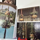 Macrame Instruction Books Lot 1970s Spanish Lace Pot Hangers Guides 6pc Vintage
