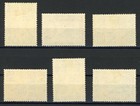Hong Kong 1941 Centenary Scott  168-173 Mint Original White Gum Lightly Hinged    