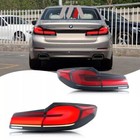 Led Lci Tail Lights For Bmw G30 M5 F90 5 Series 2017-2020 Sequential Taillights