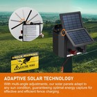6-mile Solar Electric Fence Charger 0 35 Joule Day night Mode For Livestock