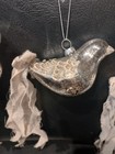 Vintage Set Of 3 Mercury Glass Bird Ornaments