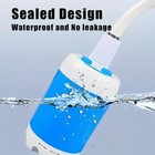 Portable Camping Shower Usb Rechargeable Shower Pump Outdoor Camp Shower Head