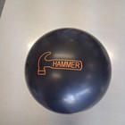 Hammer Raw Solid Black  Bowling Ball 15 Lb   New In Box     060