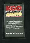 San Francisco 49ers--2004 Pocket Schedule--kgo