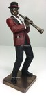 11 3 4  Jazz Band Collection - Clarinet Player Home D  cor Statue Sculpture
