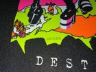 Kiss Destroyer Art Blacklight Felt Poster Unused mint  224 500 18x24in Official