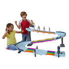 Hot Wheels Mario Kart Rainbow Road Race Track Set W  Lights   Sounds   Brand New