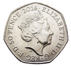 Great Britain 2016 50 Pence  Beatrix Potter - 150th Anniversary  Unc