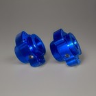  2  Blue 1  Lightened Aluminum Rear Wheel Hubs Go Kart Racing Drift Trike