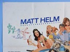 The Ambushers  1967  Original Uk Quad Poster - Dean Martin As Spy Matt Helm